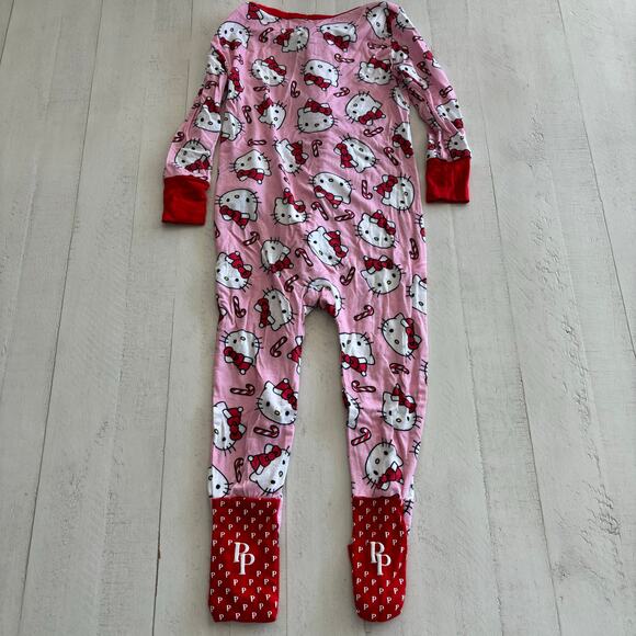 Posh Peanut Hello Kitty Candy Cane Convertible Romper Size 12-18 months VGUC - Picture 3 of 4